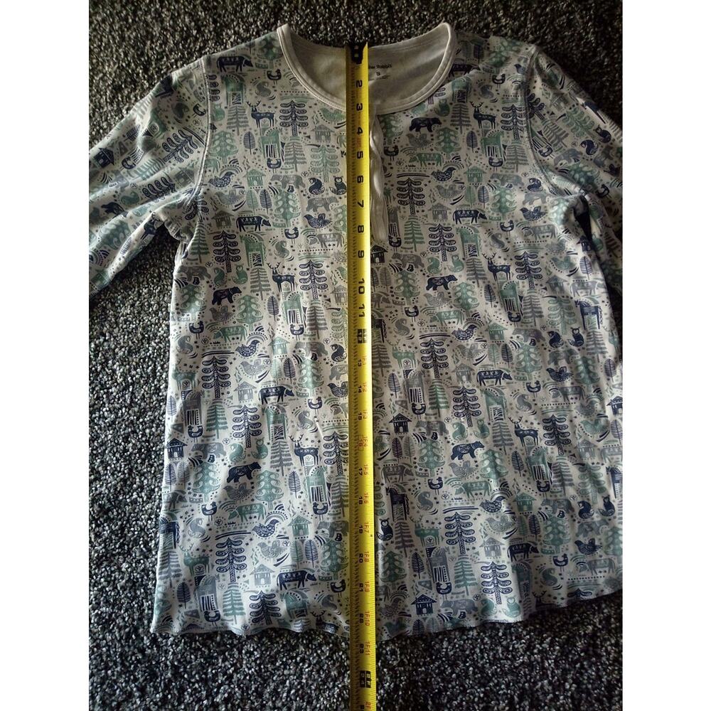 Roller Rabbit Shirt Pajama Size S Pre Owned 100% Pima Cotton - Picture 6 of 16